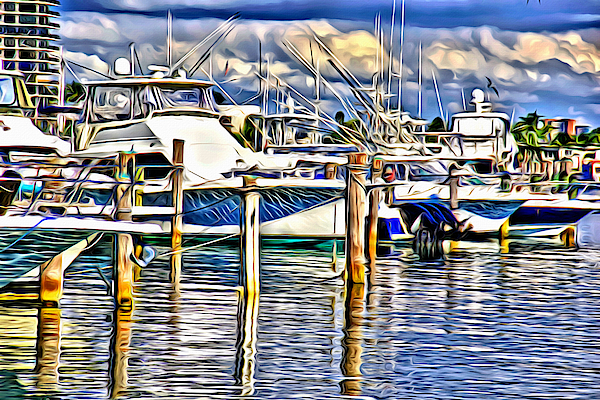 Shades Of Blues In Ft Lauderdale by Alice Gipson Shades Of Blues In Ft Lauderdale by Alice Gipson